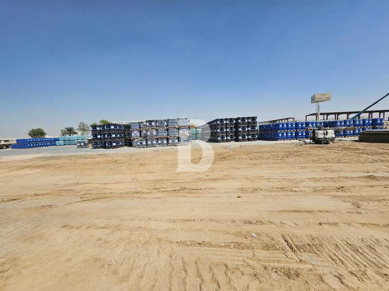 17000 SQM | Land plus 2 Warehouses |Elite Location