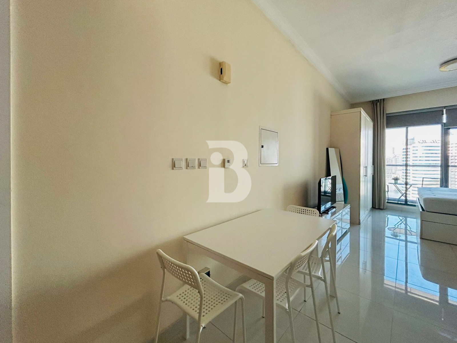 IDEAL STUDIO | FURNISHED | HIGH FLOOR | BURJ VIEW