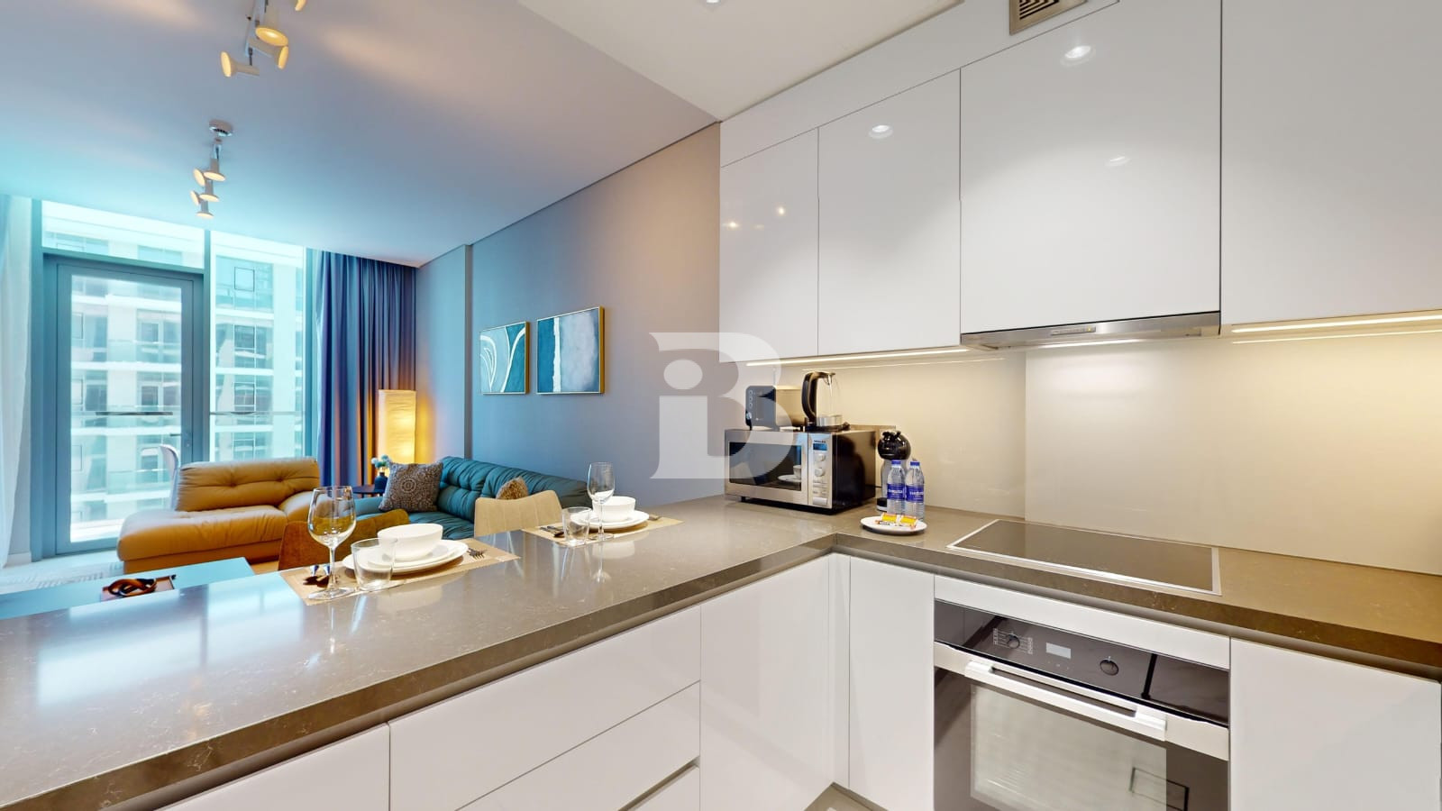 Modern | High-Floor 1-Bedroom | District One