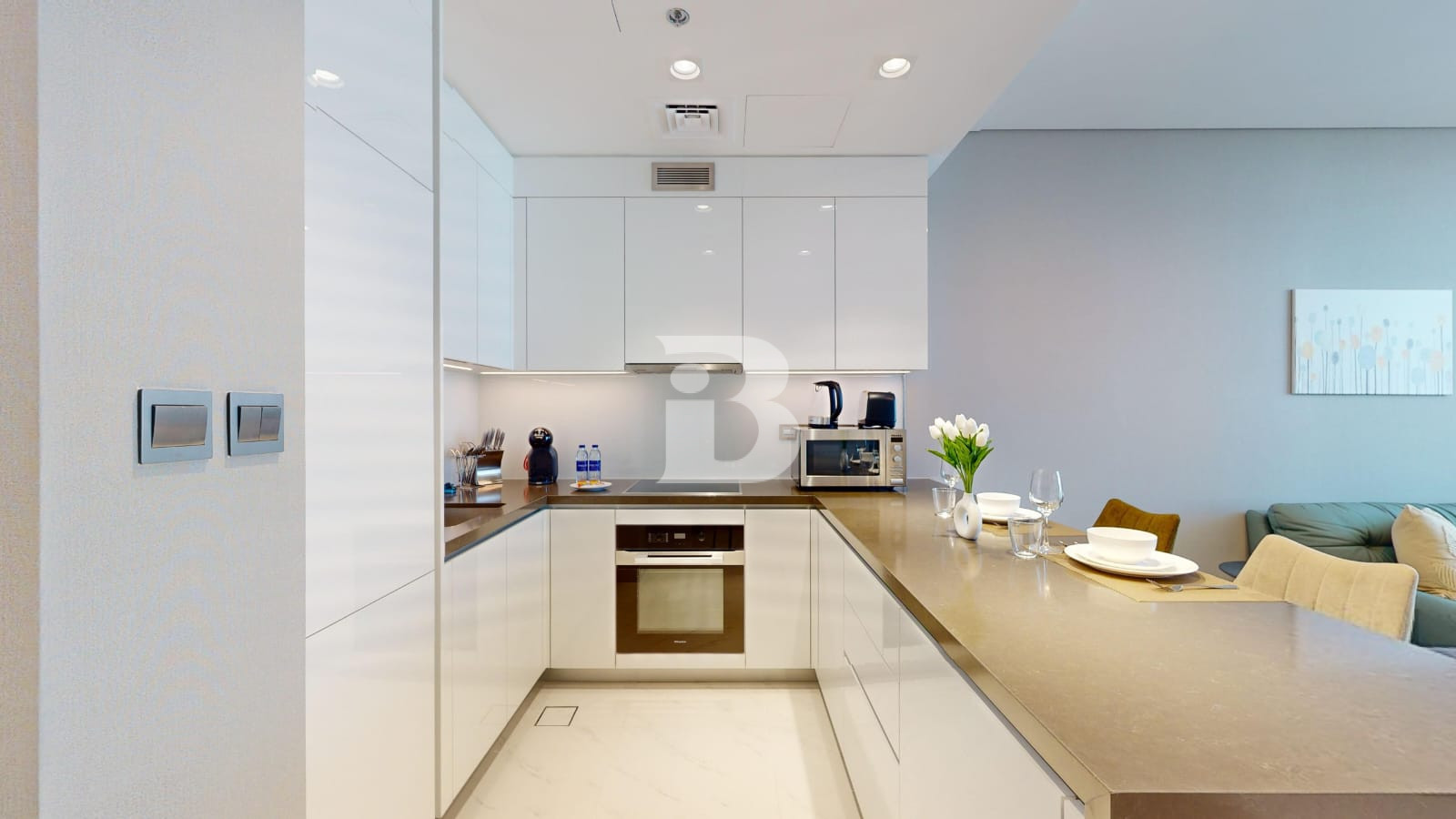 Elegant High-Floor 1-Bedroom in District One