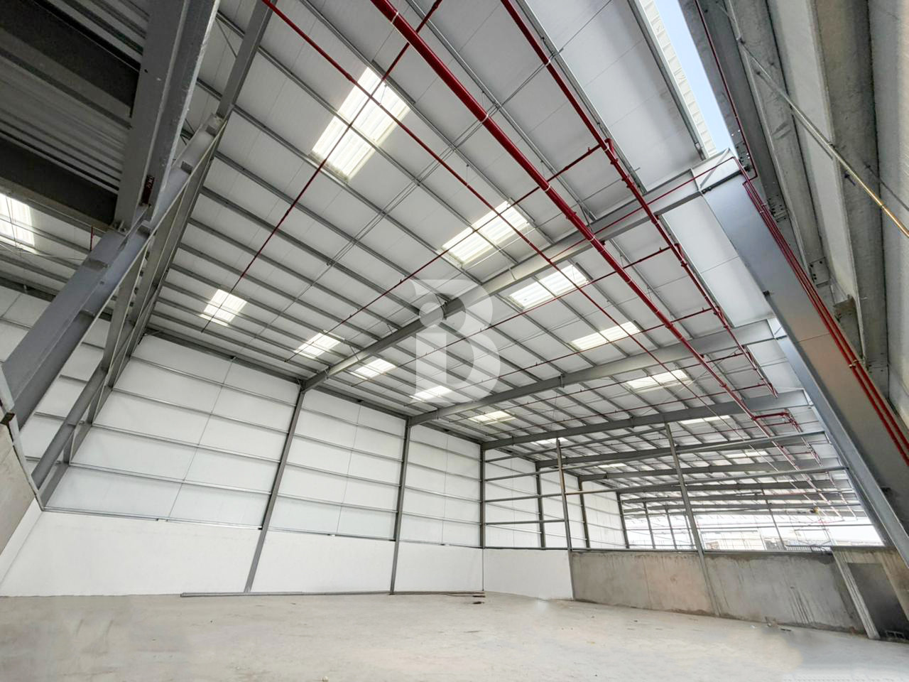 60 KW Power 6136 sqft Brand New warehouse in DIP 1