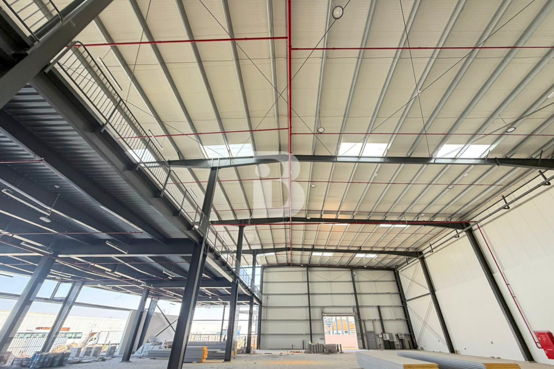 Road Facing 200 KW 22400 sqft Brand New Warehouse in DIP