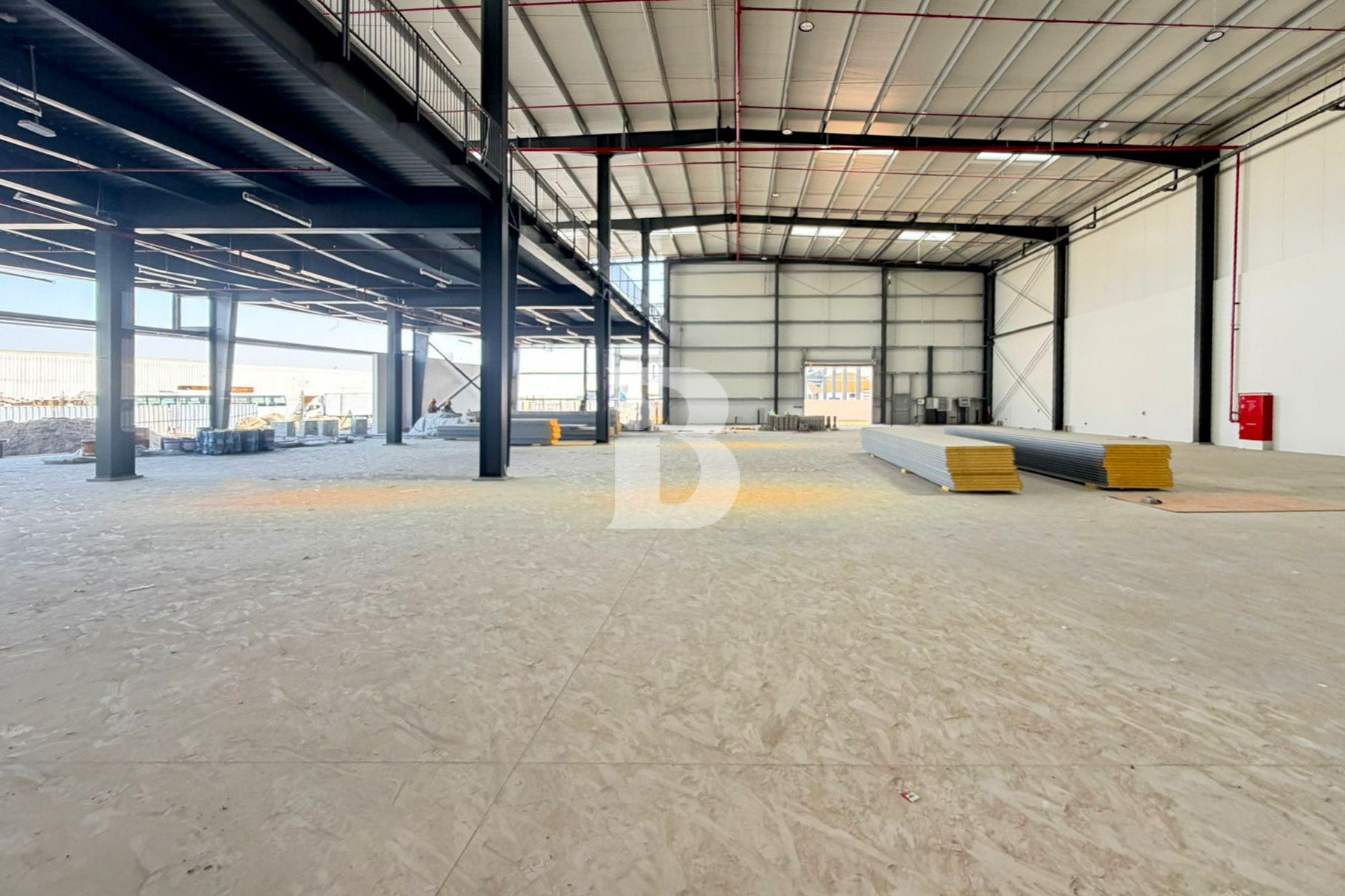 Road Facing 200 KW 22400 sqft Brand New Warehouse in DIP