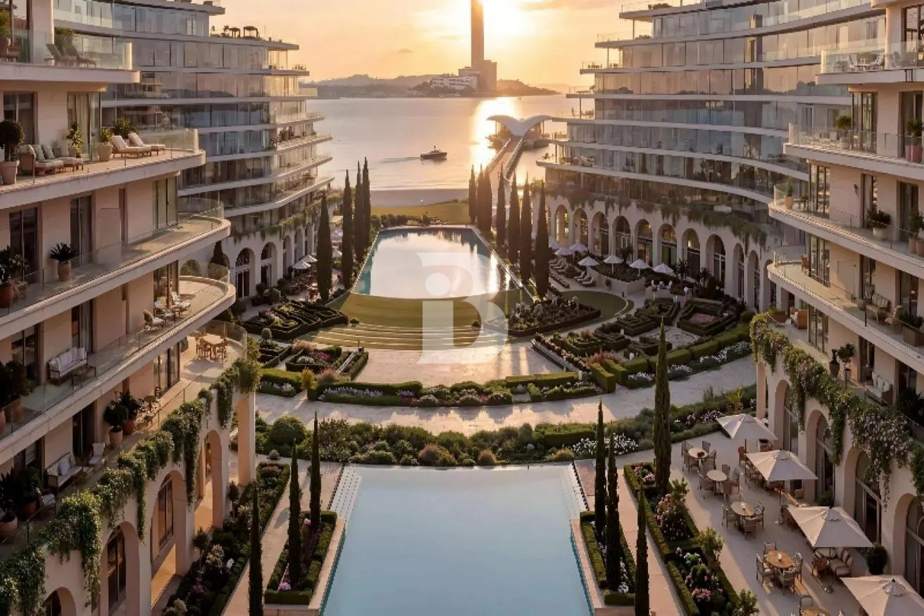 French Riviera Inspired|Beach Access|40/60 PPlan