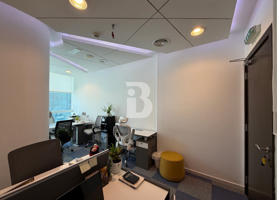 Fitted Office for Rent | B2B Tower | Business Bay