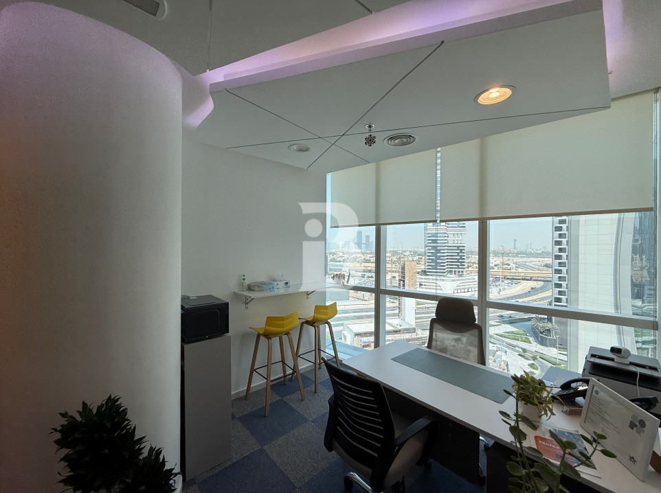 Fitted Office for Rent | B2B Tower | Business Bay