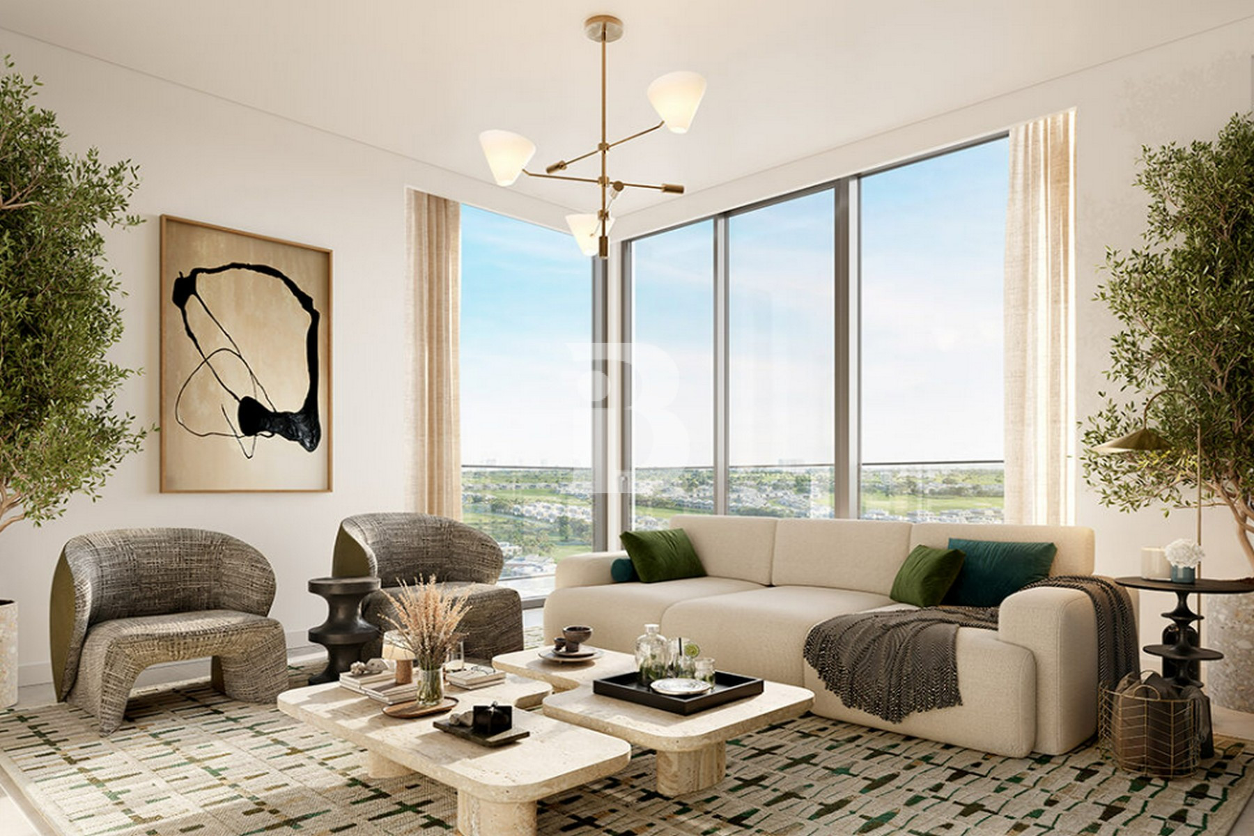 GOLF COURSE VIEW | LUXURY 1BR | HIGH ROI
