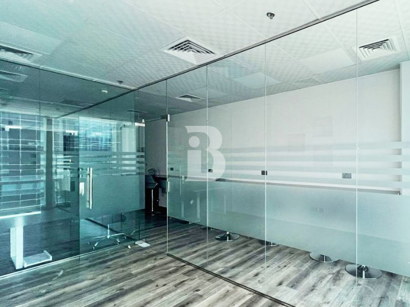 Ready To Move | Unfurnished | Glass Partition