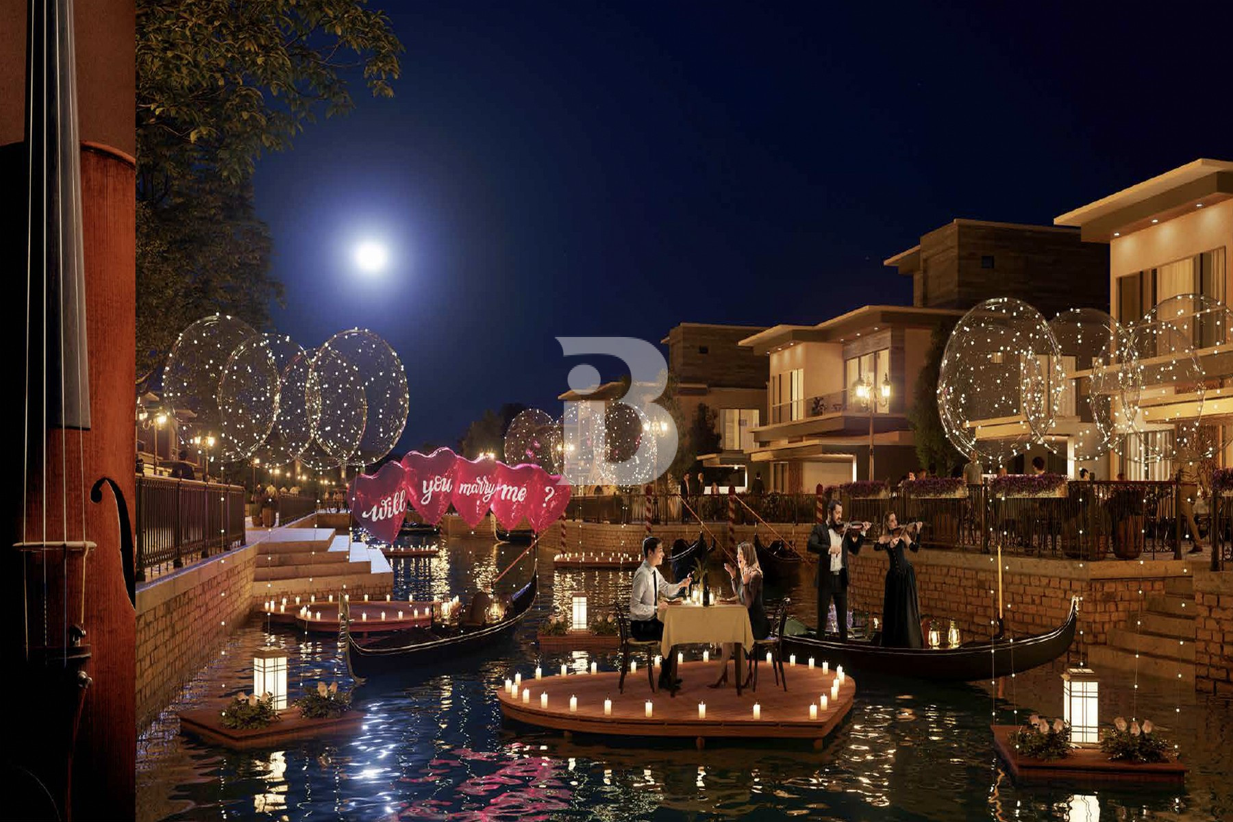 Luxury Waterfront Living | 360° Garage Table