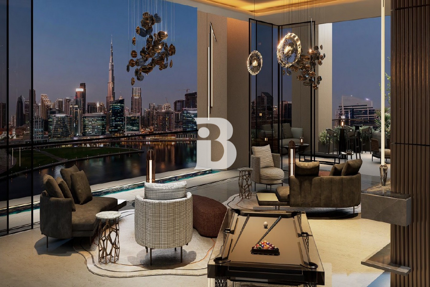 Executive skyline lounge | Premium co-working space