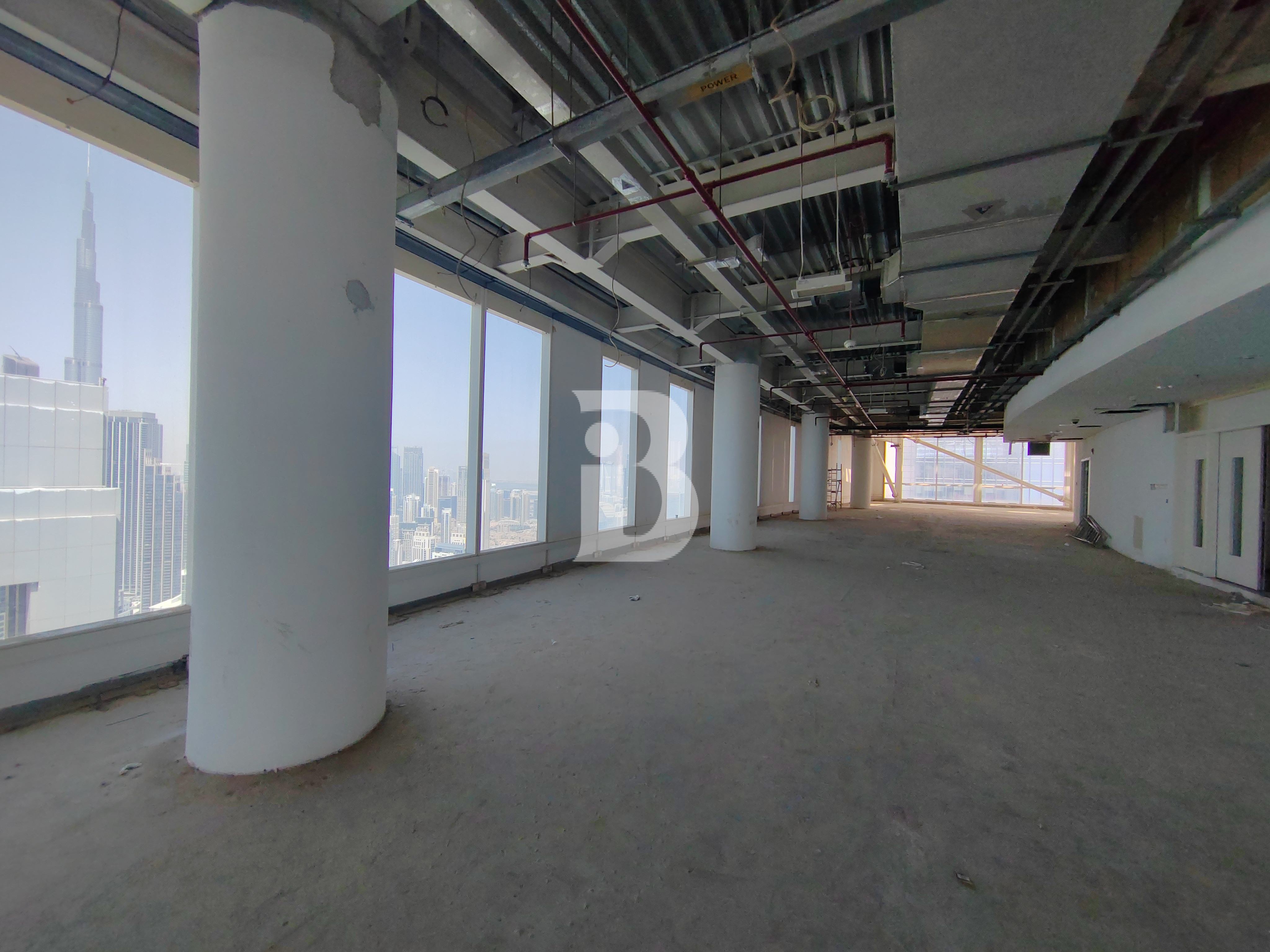 Full High Floor | Shell and Core Office Space