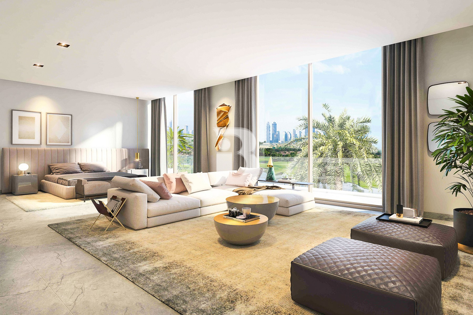 Lavish Villa Surrounded by Lush Greenery