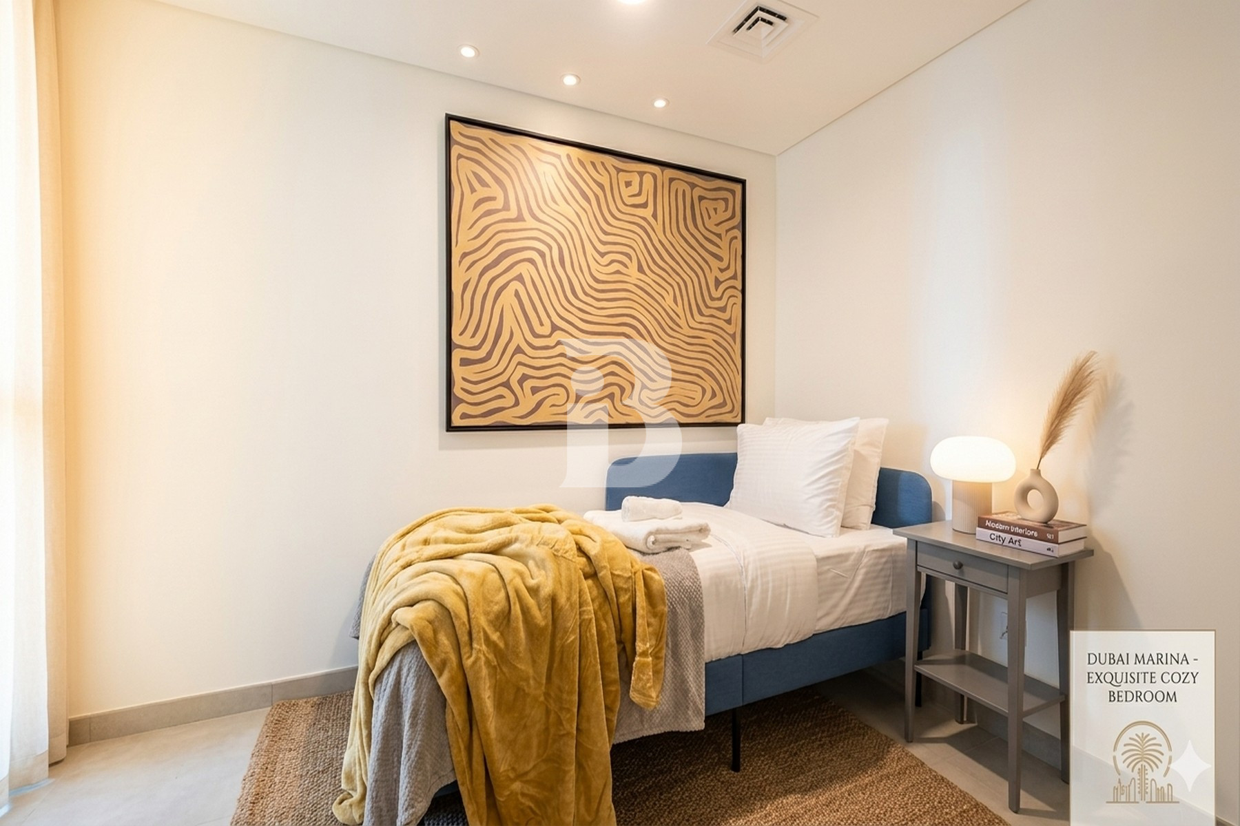 BRIGHT LUXURY 3BR | FURNISHED | BURJ FACING
