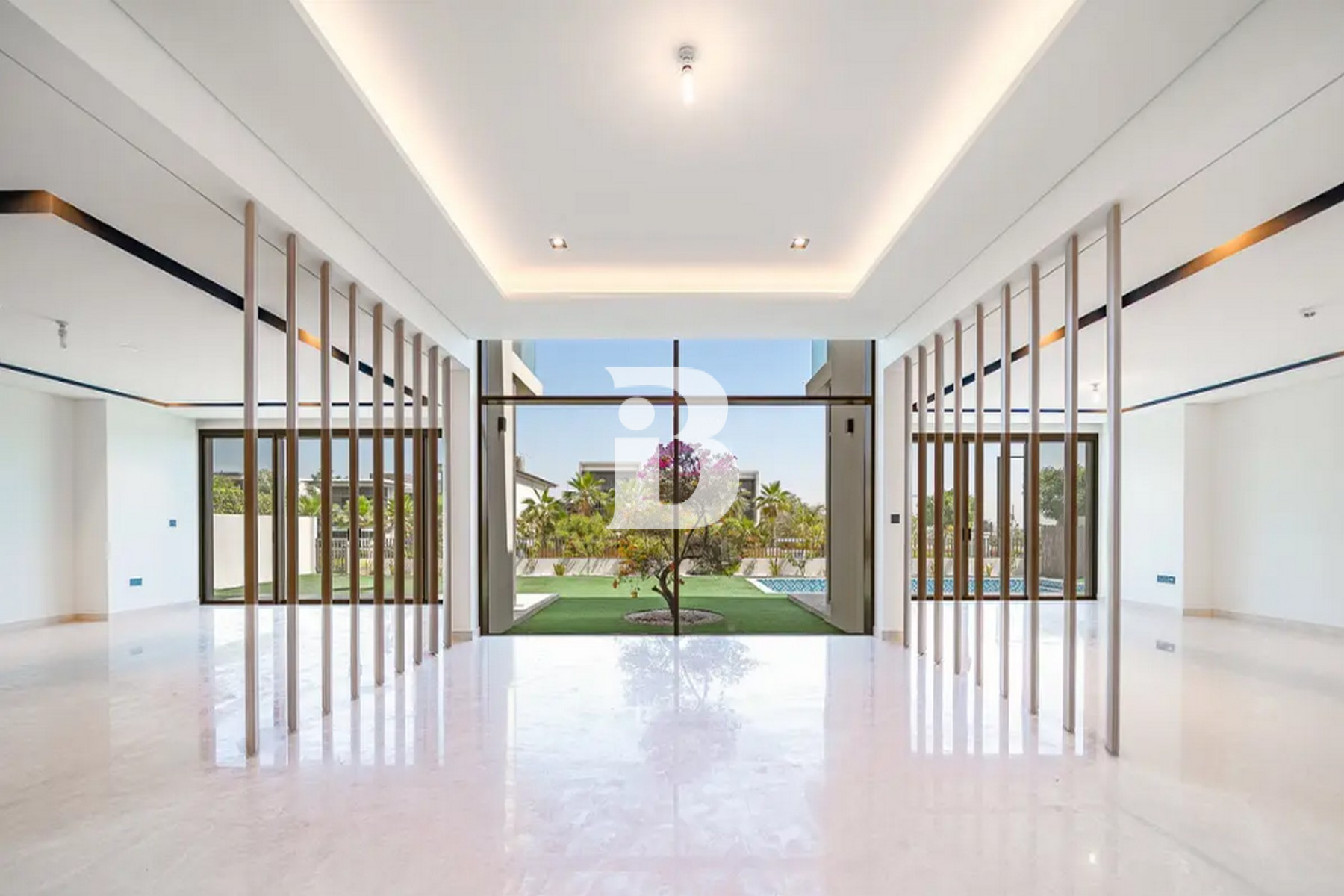 4BR Villa | Unfurnished | Private Green Backdrop