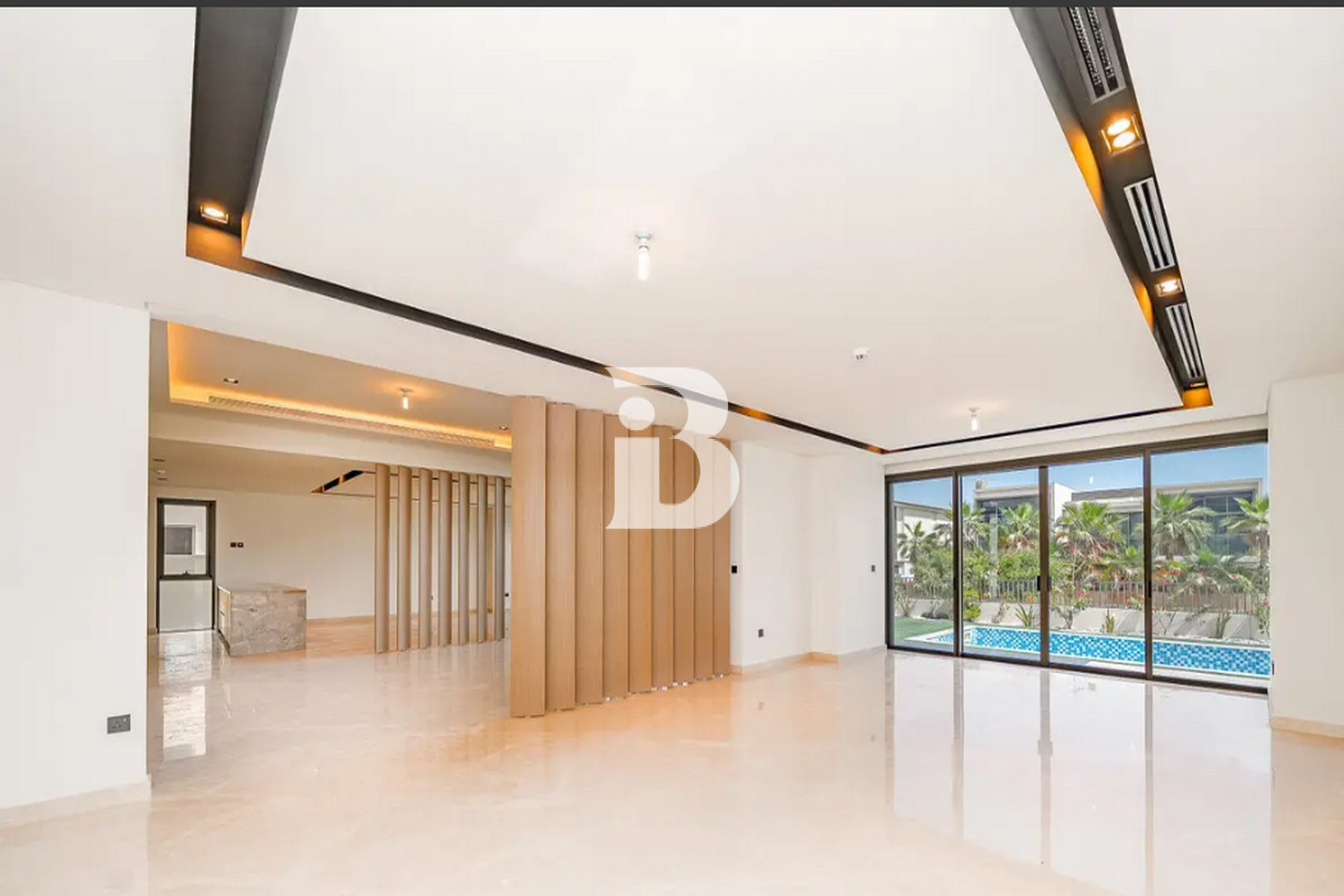 4BR Villa | Unfurnished | Private Green Backdrop