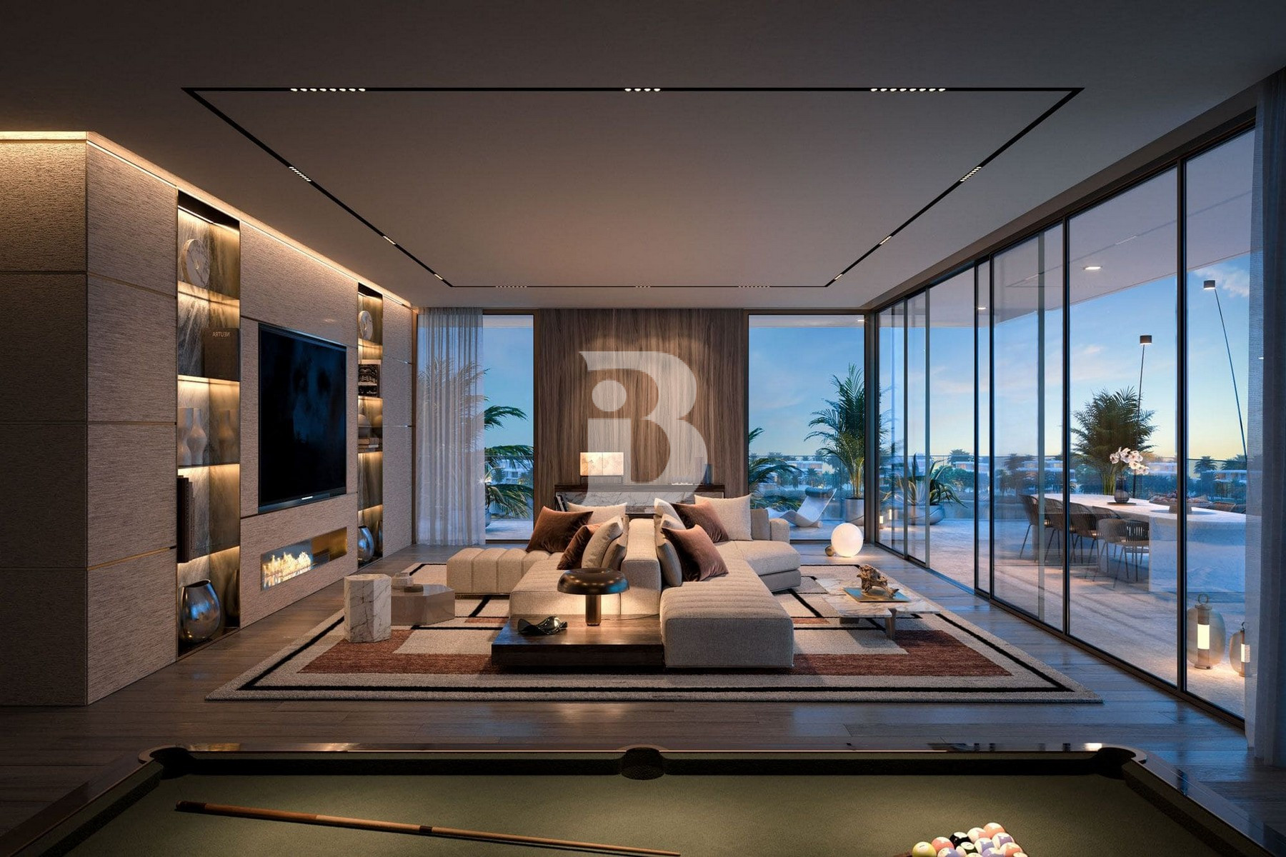 Ultra-Luxury Park-Facing Villa | Crystal Lagoon Community