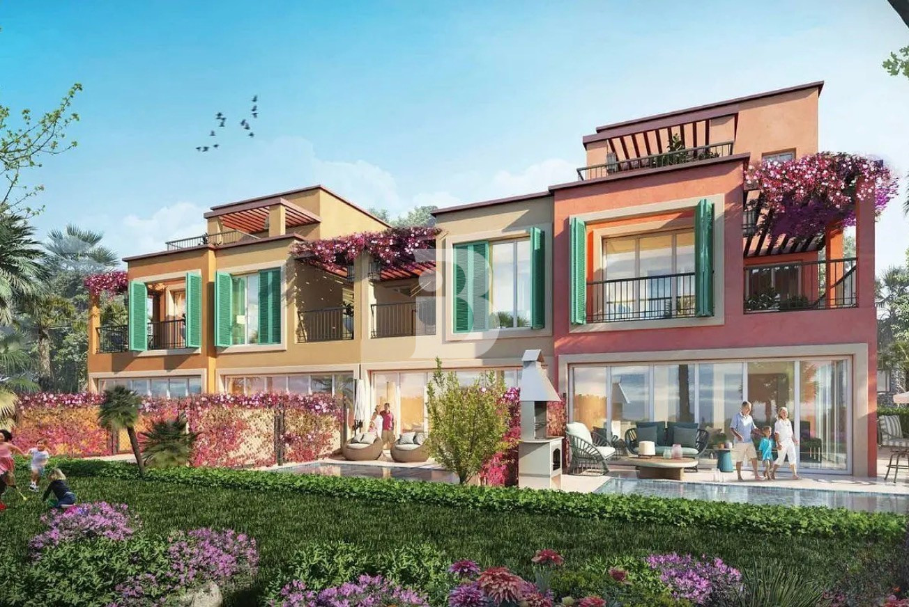 Mediterranean Style Living | 5BR Townhouse in Nice, DAMAC Lagoons