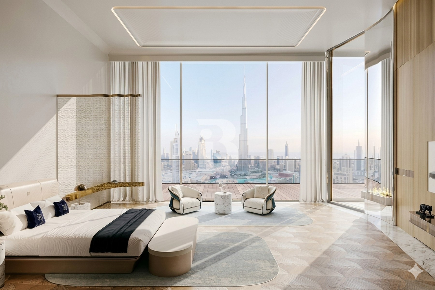 ELEGANT | PRIVATE TERRACE | BUGATTI RESIDENCES