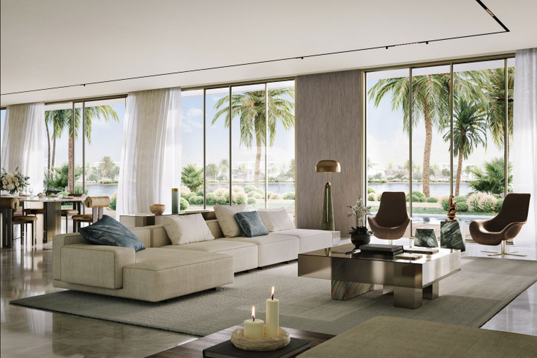Rare Lagoon-Facing 6BR Mansion | Private Lift