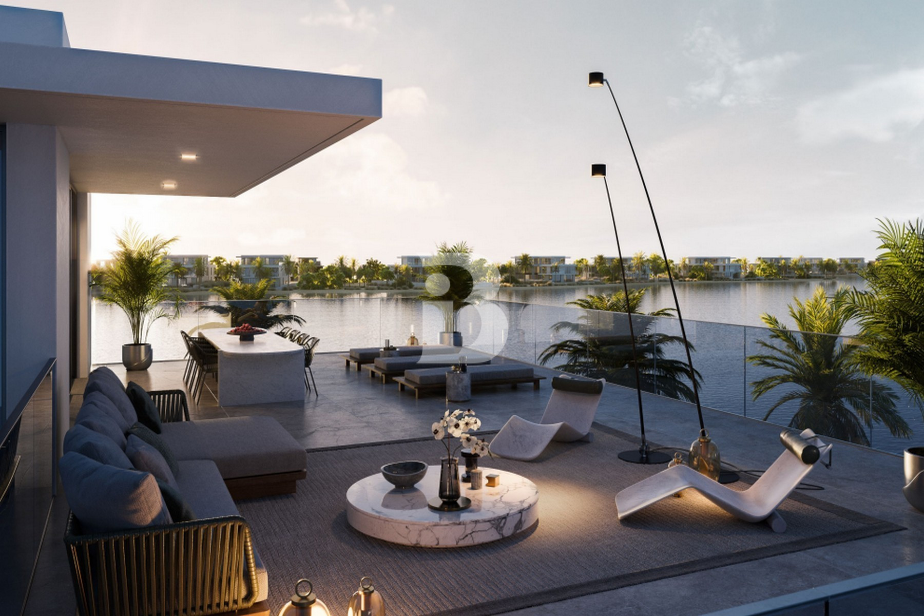 Massive 6BR Mansion | Lagoon View Rooftop Terrace
