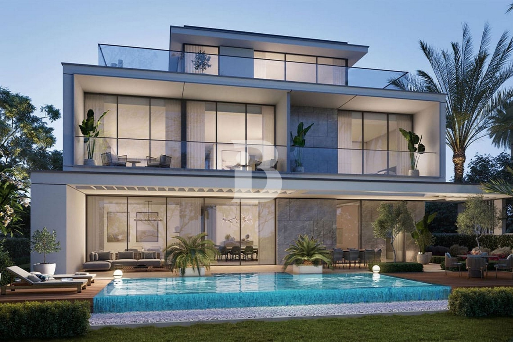 One of a Kind 7BR Mansion | Crystal Lagoon