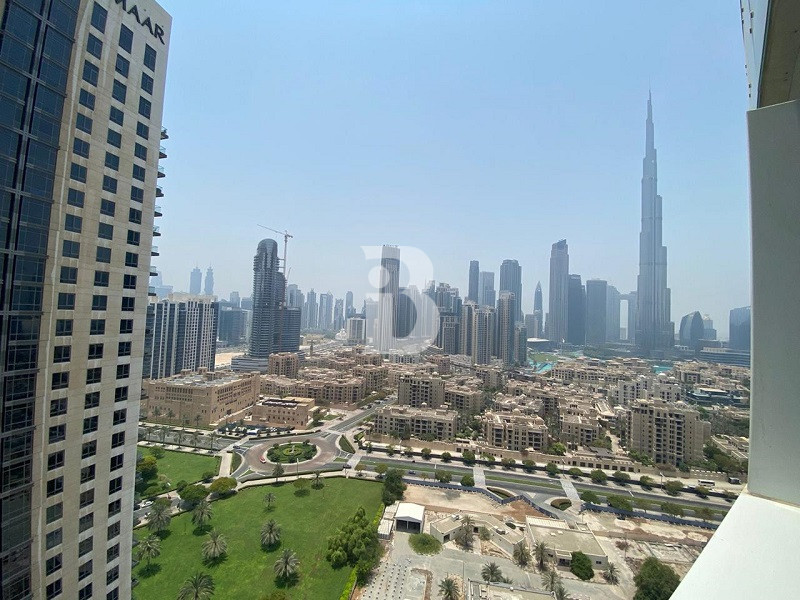 Burj Khalifa View | High Floor | Vacant