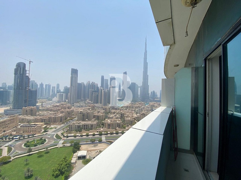 Burj Khalifa View | High Floor | Vacant