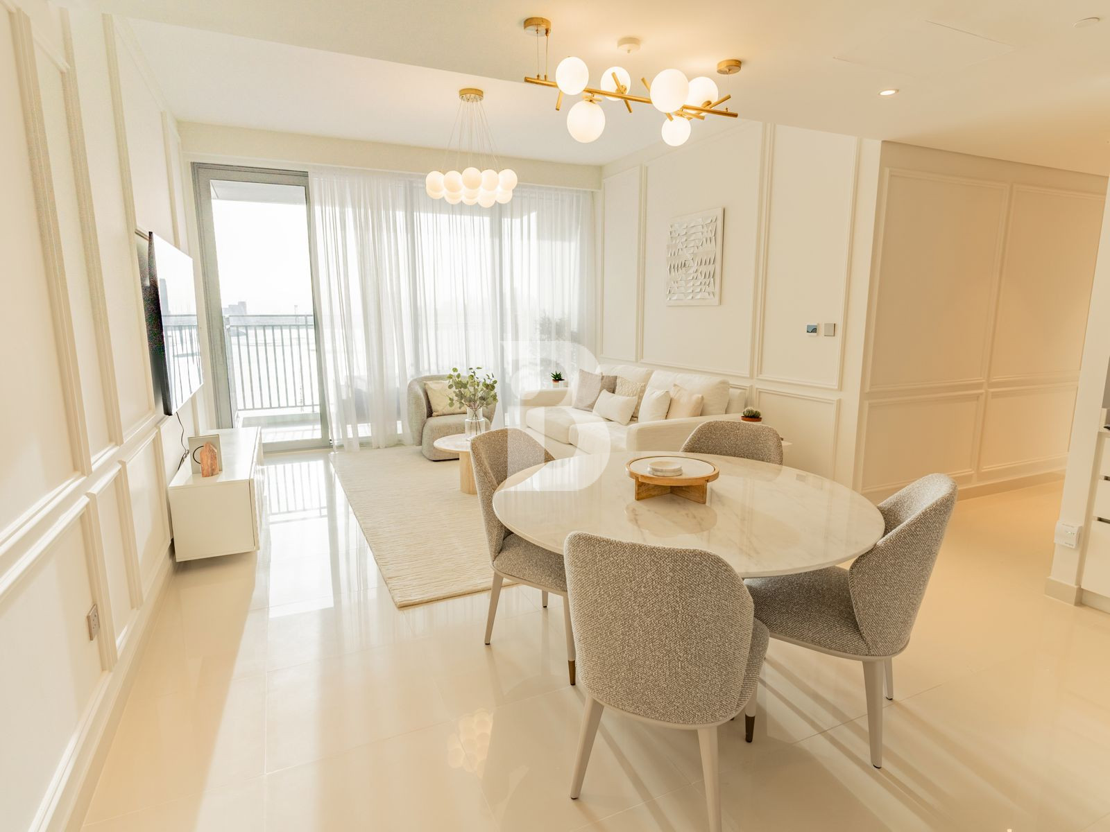 Burj Sea View | Luxury Furnished | High Floor