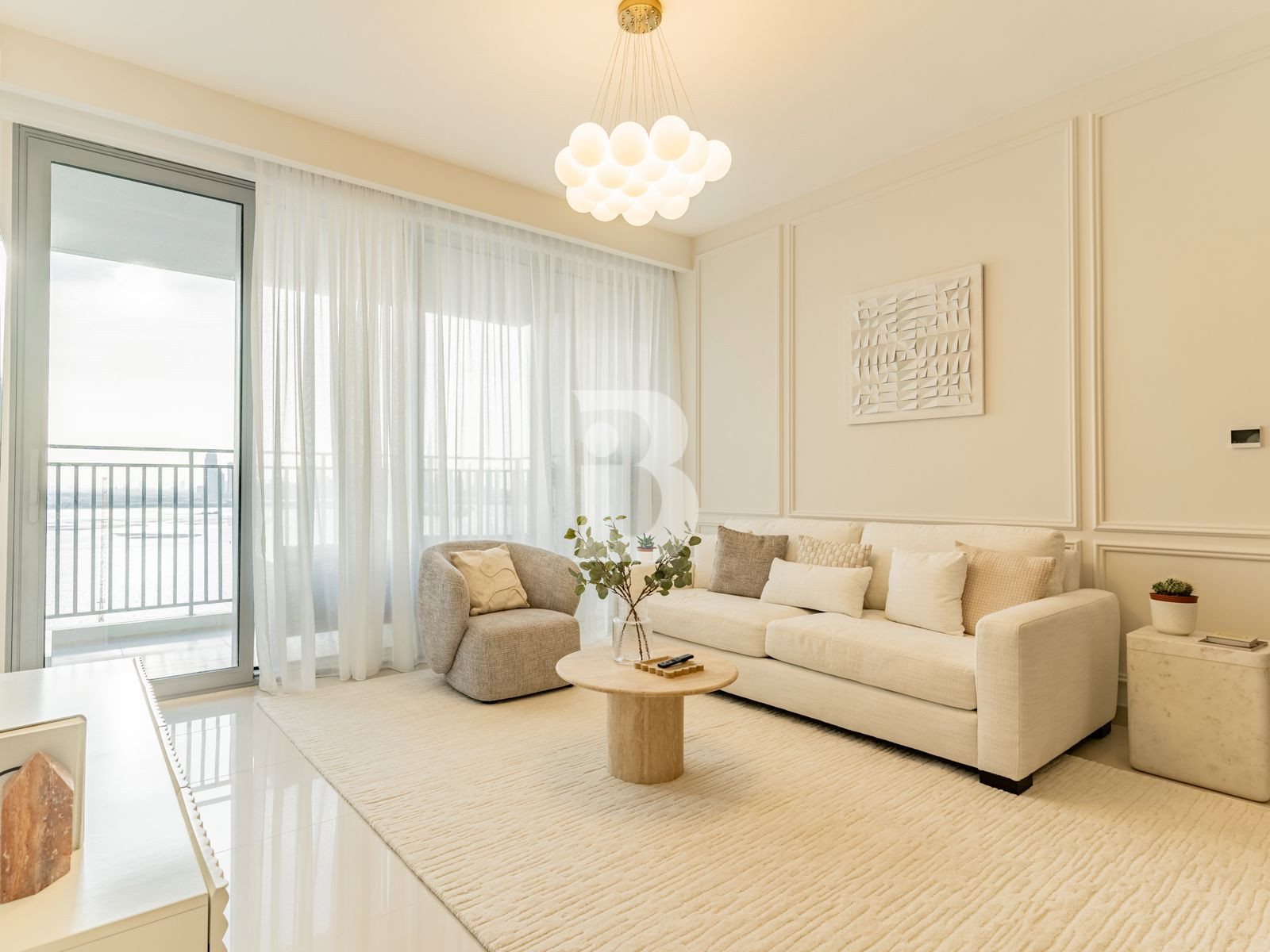 Burj Sea View | Luxury Furnished | High Floor