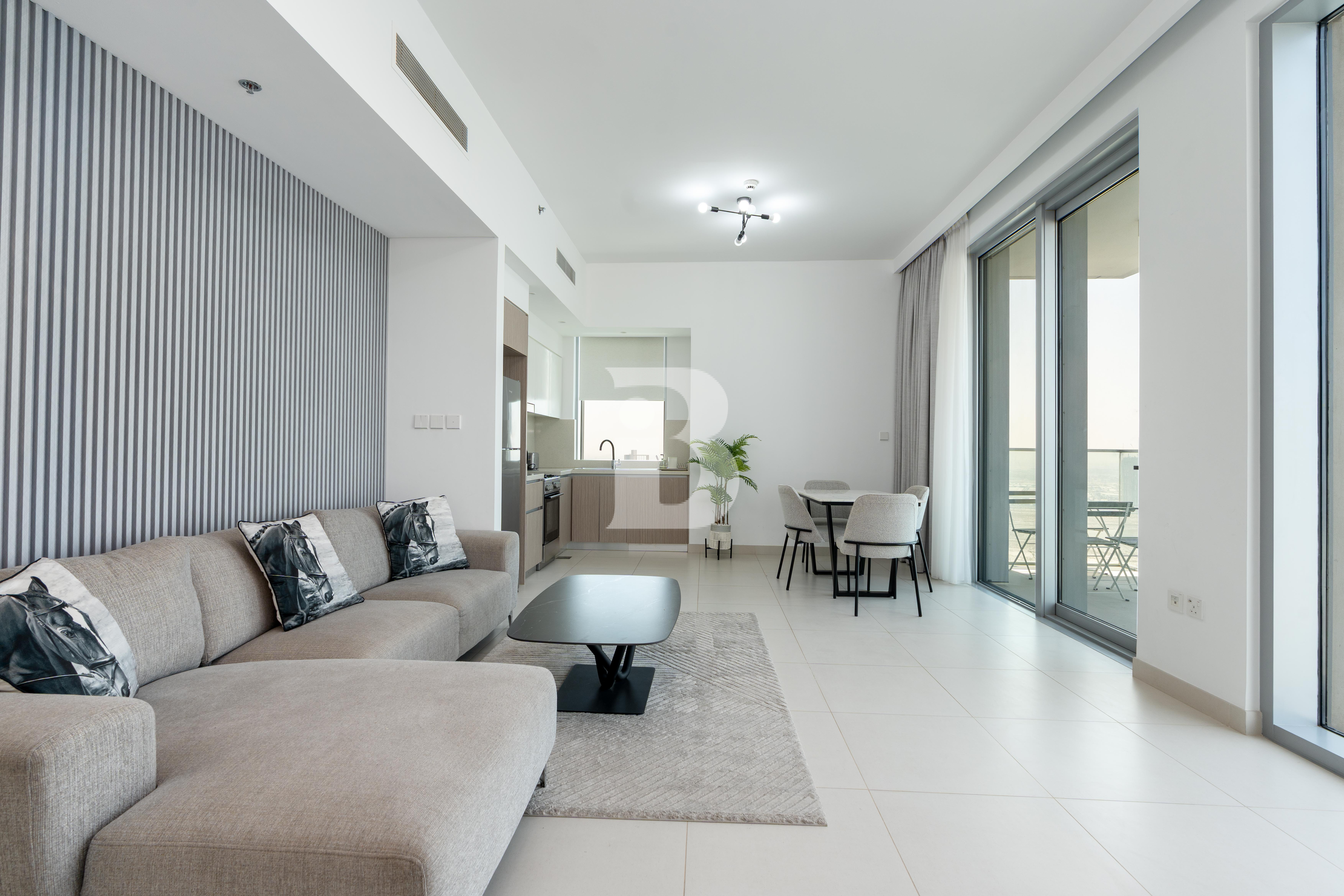 Burj Sea View | Corner Unit | High Floor
