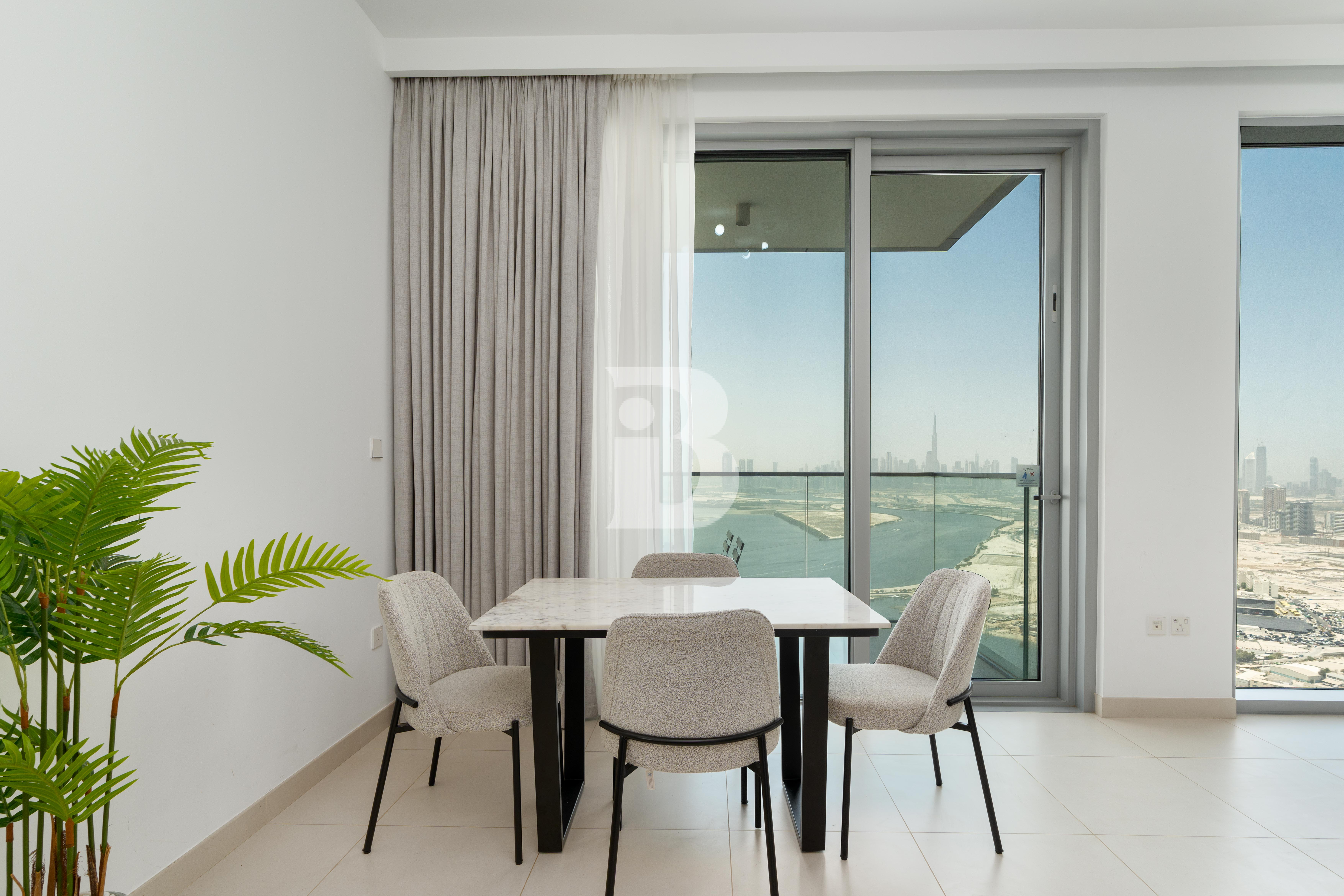 Burj Sea View | Corner Unit | High Floor