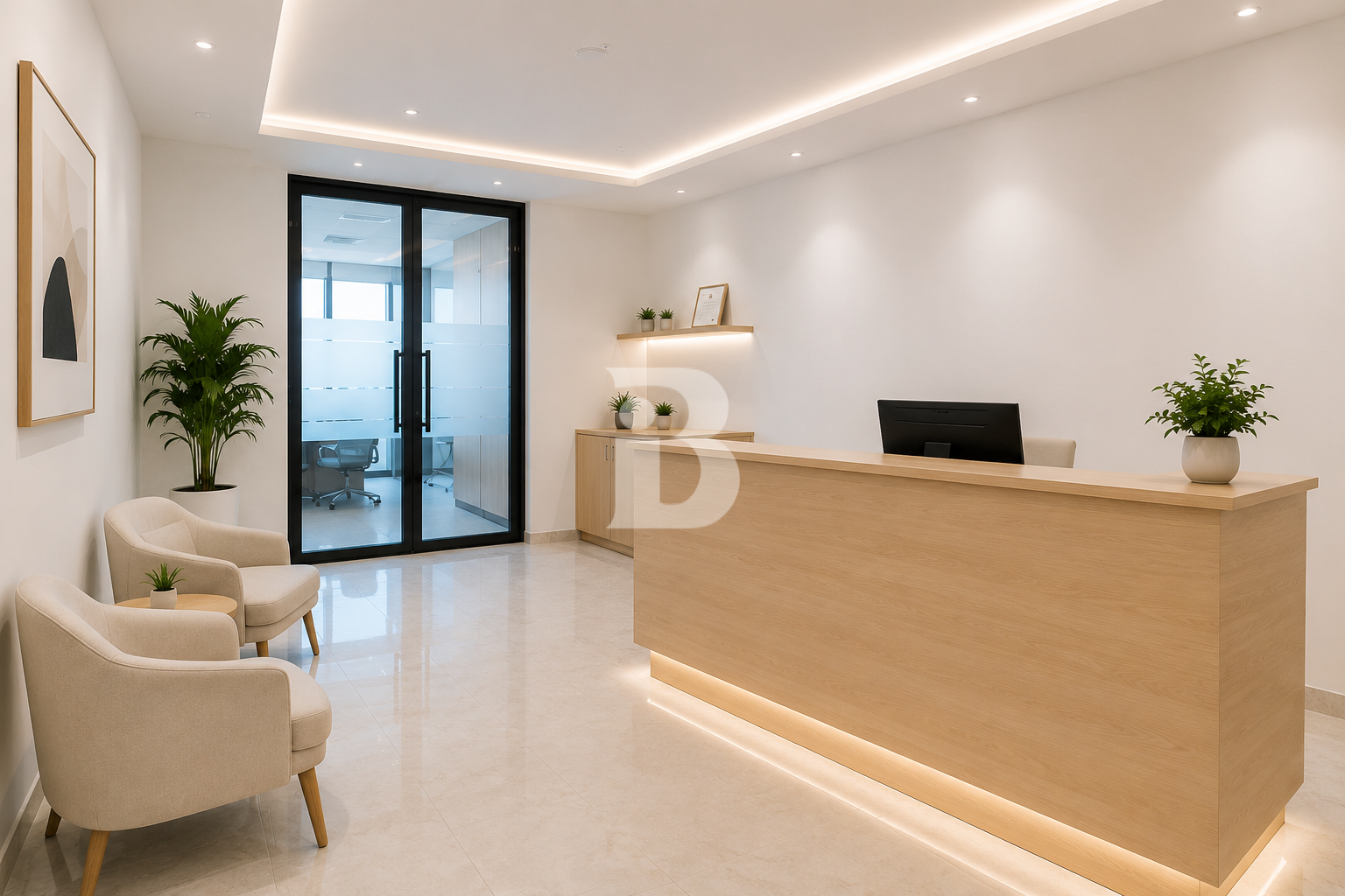 VACANT Corporate Office | Fully Furnished | Prime Location 1