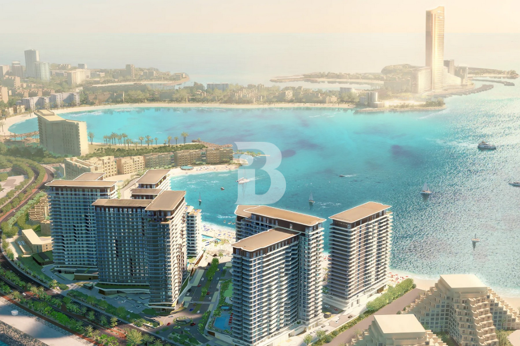 OP | Sea view | Furnished | Private Beach Access