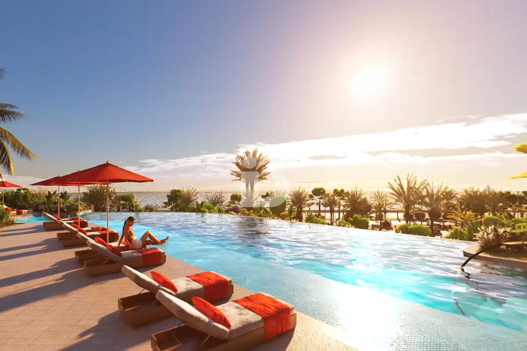 OP | Sea view | Furnished | Private Beach Access
