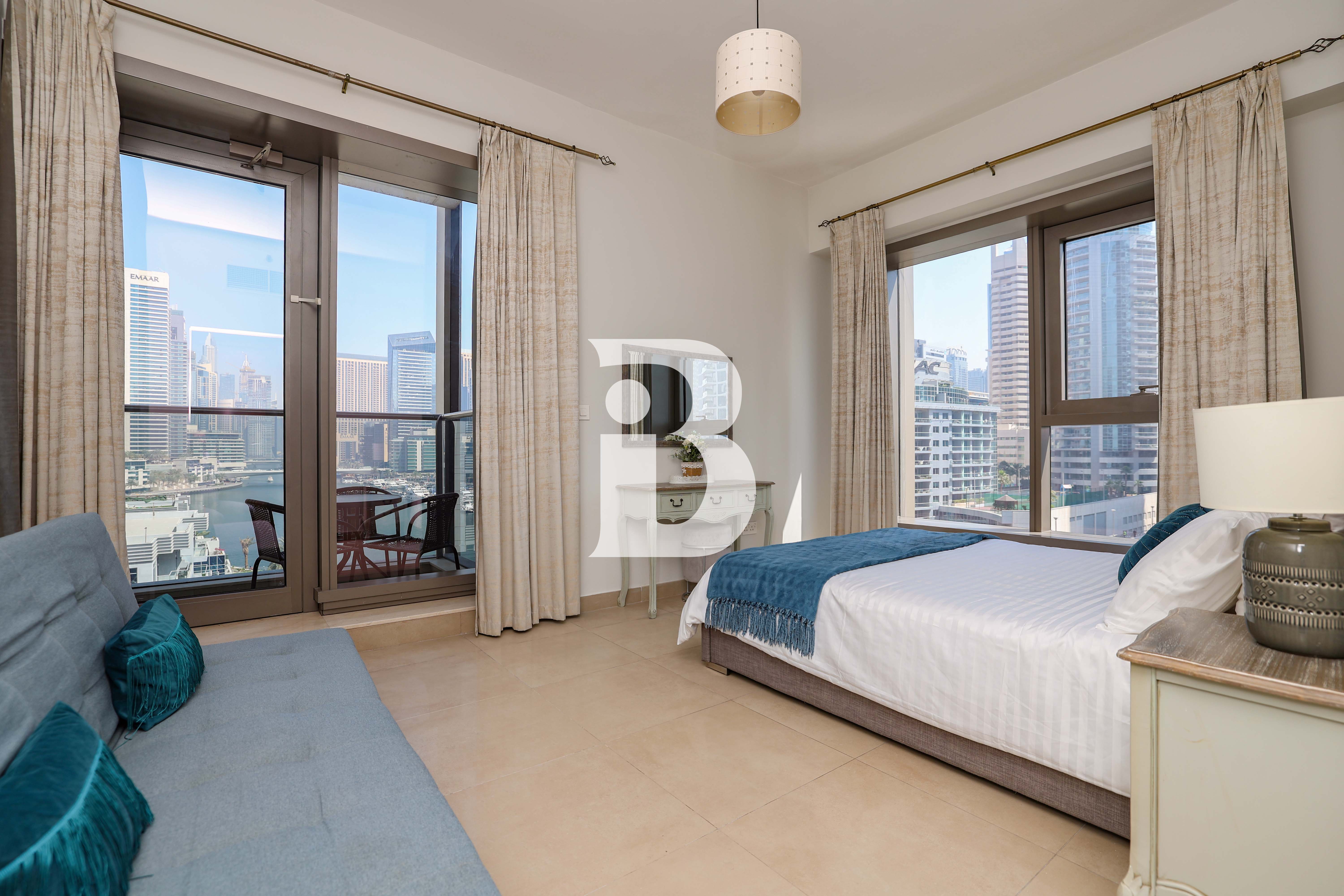 Marina View Unit   | Rented | Maid room