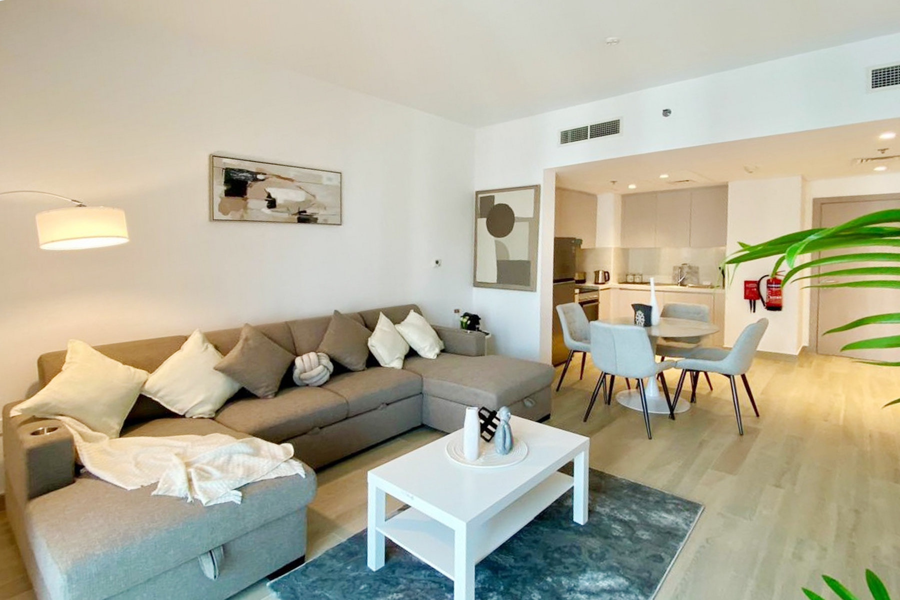 Fully Furnished 1BR | Partial Canal View | Balcony