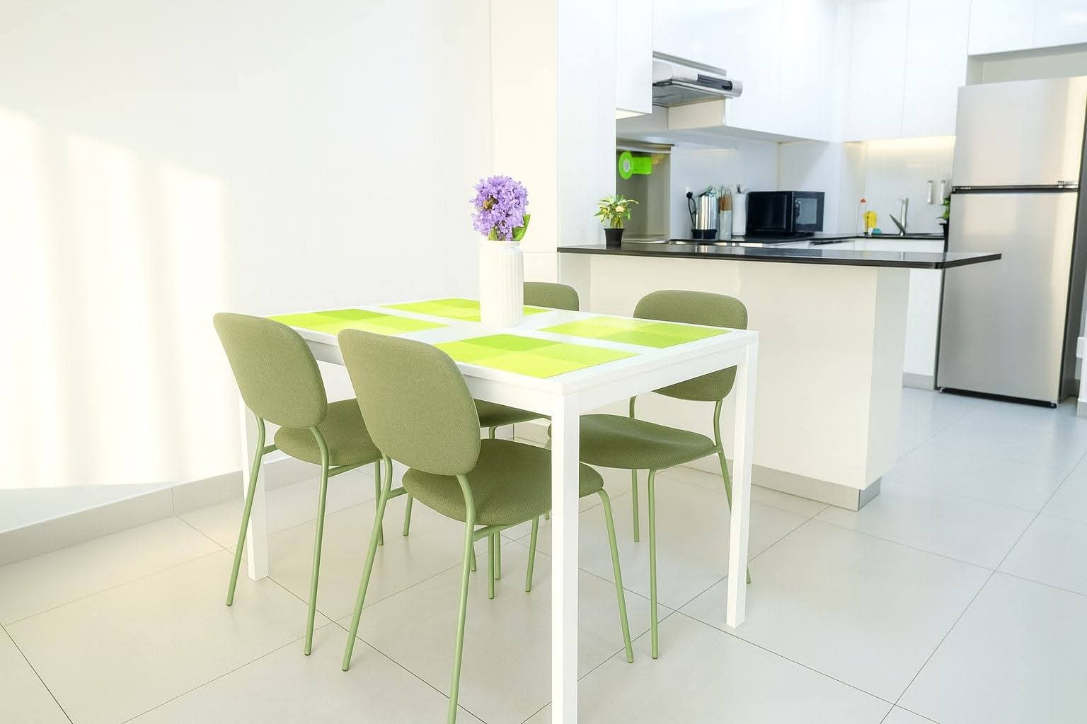 Vacant on Transfer || Spacious| Semi Furnished|