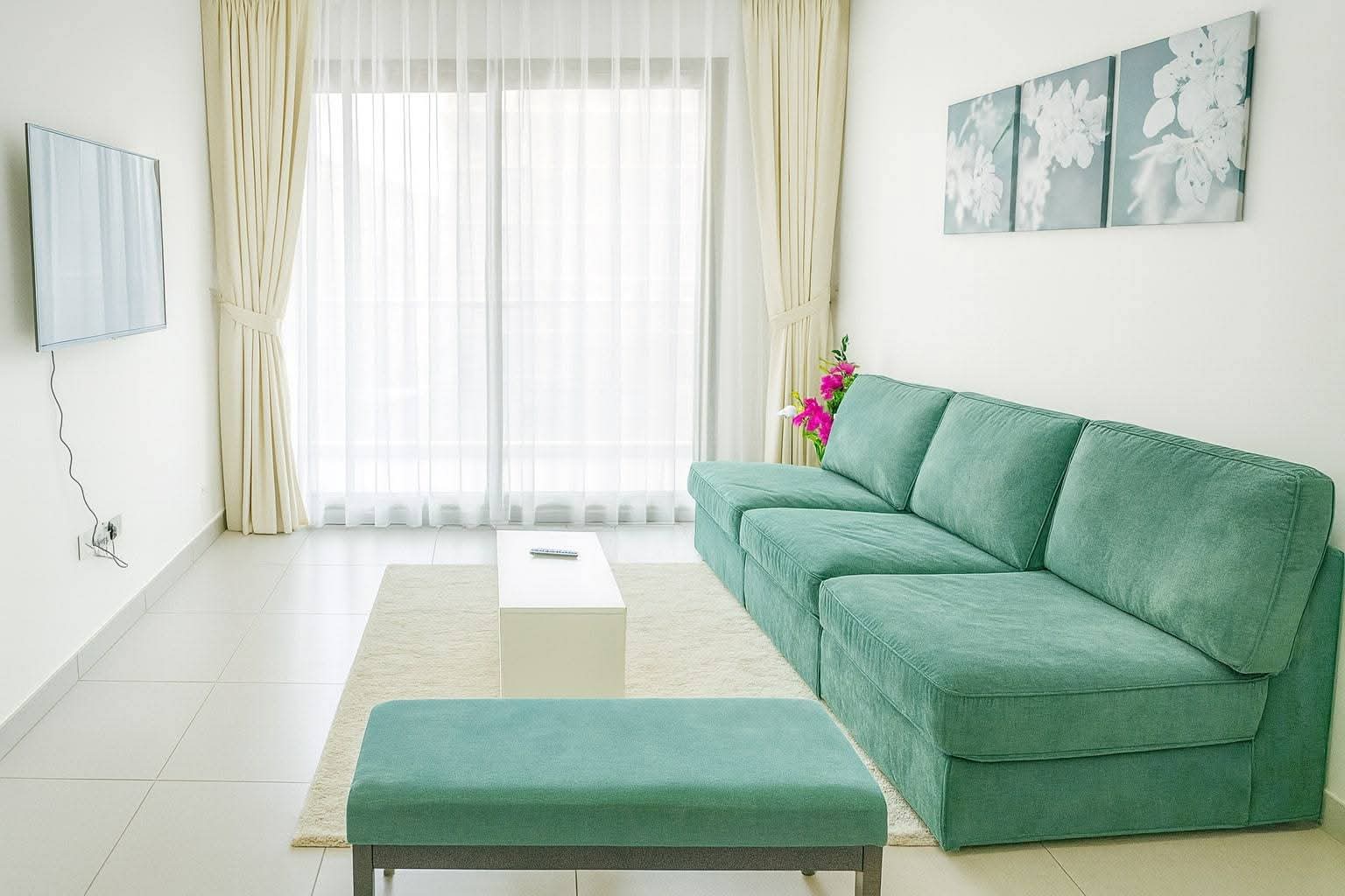 Vacant on Transfer || Spacious| Semi Furnished|