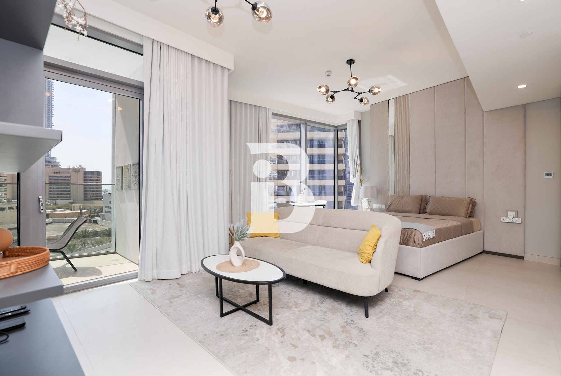Bright & Modern | Furnished | Vacant