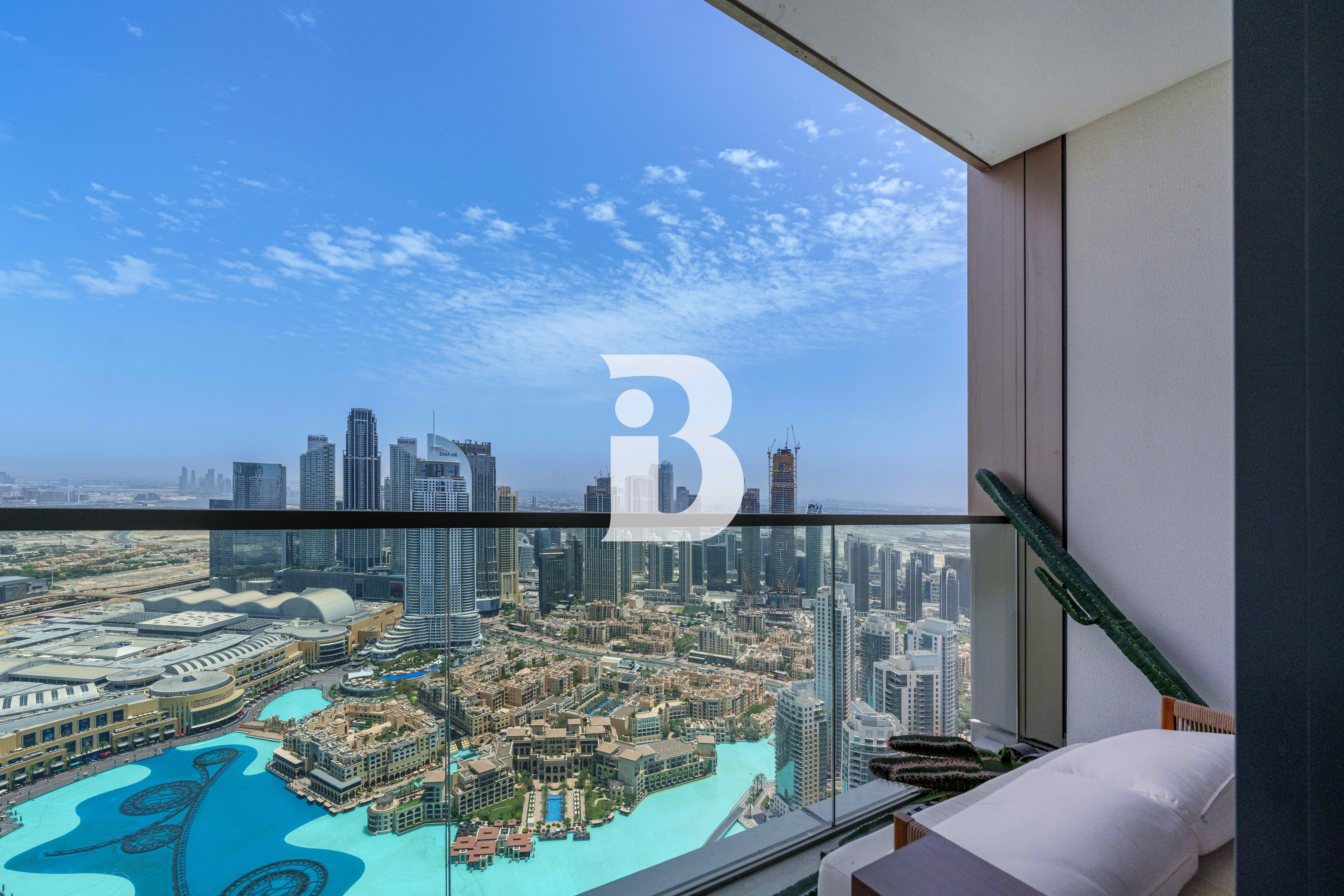 2BR | FULL BURJ &amp; FOUNTAIN VIEW | HIGH FLOOR