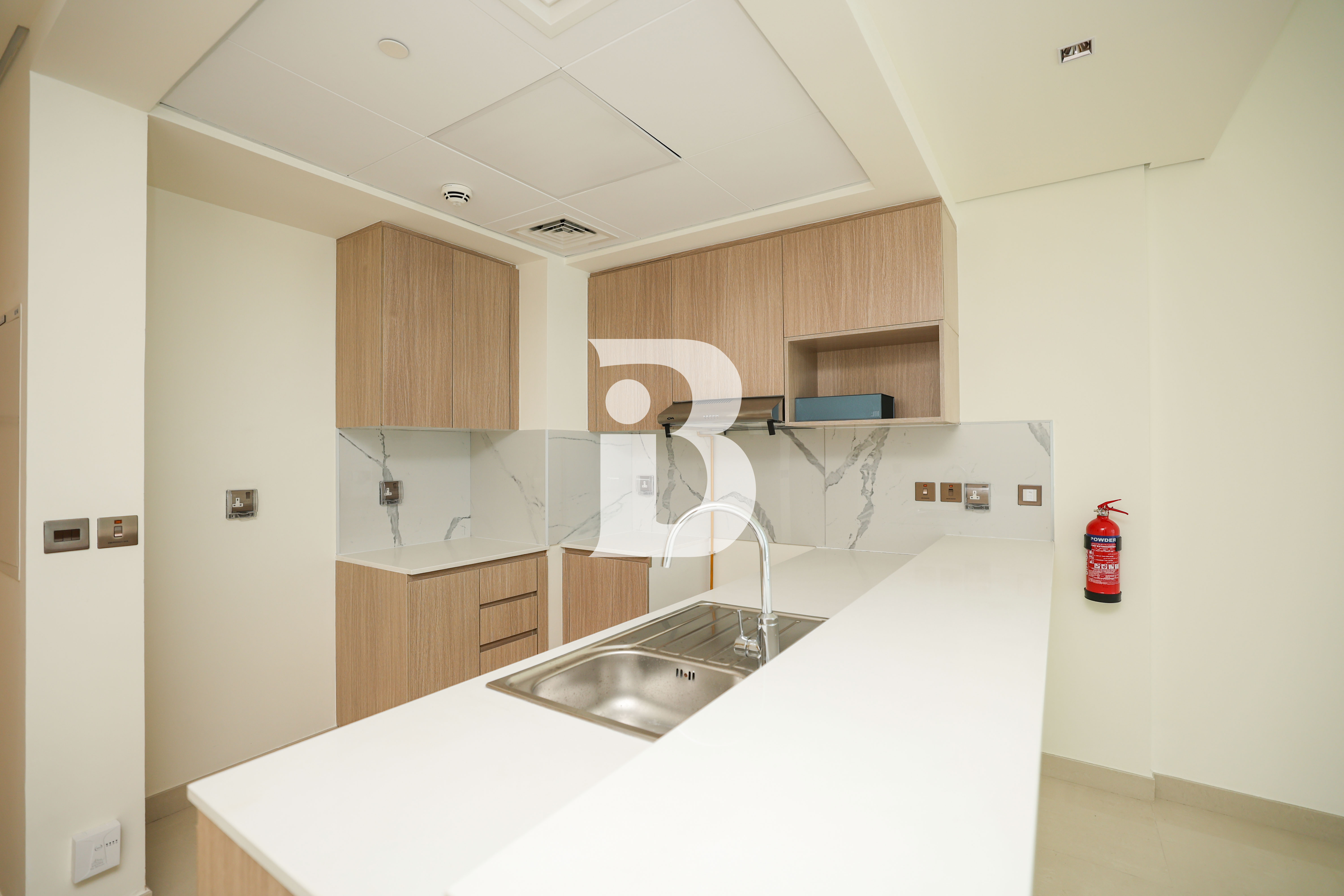 1 Bedroom Brand New Unfurnished Partial Sea View